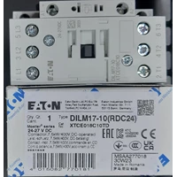 EATON DILM17-10(RDC24) 277018 24-27VDC XTCE018C10TD Contactor 24VDC 3P 7,5kW 1NO