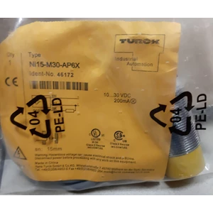 Turck Ni15-M30-AP6X 46172 Inductive Sensor M30 Sensing Range 15mm PNP-NO 10-30VDC
