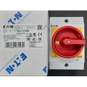 EATON T0-2-1/I1/SVB 207147 Main Switch 3P 20A Surface Mounting