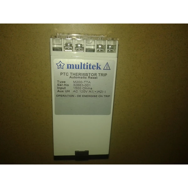Monitoring Relay Automatic Reset Multitek M200-TTA