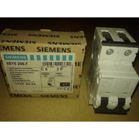 MCB Siemens 5SY5 206-7 C6 2 p