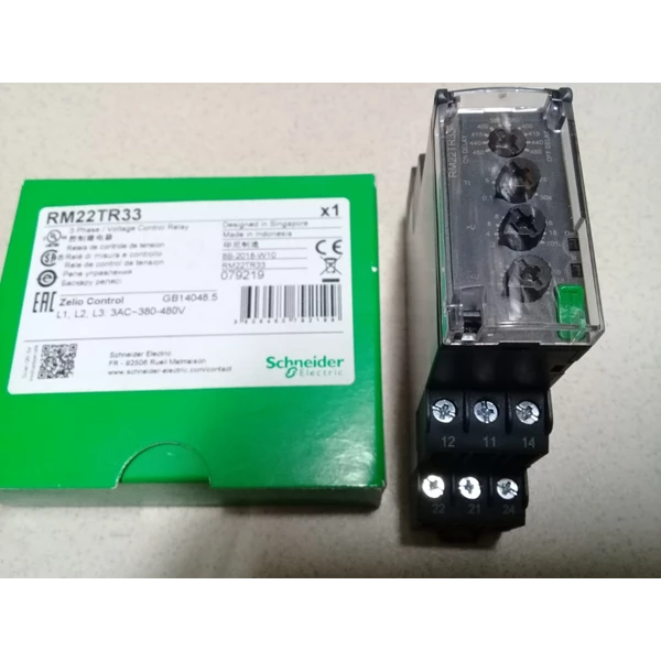 Electrical Accessories Control Relay RM22TR33 Schneider